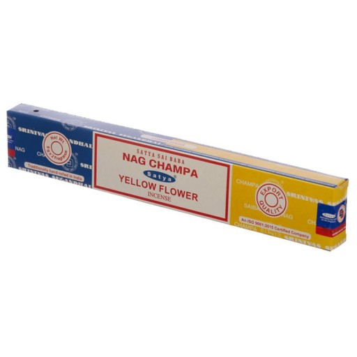 Vonné tyčinky Satya Nag Champa & Yellow Flower