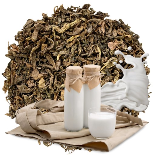Červený čaj PU-ERH MILK 100g zoštíhľujúce mlieko puerh puerh YANNAN