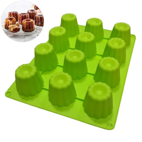 SILIKÓNOVÁ FORMA NA ŽELÉ SVIEČKY CANELE MUBBLES PANACOTTA 695
