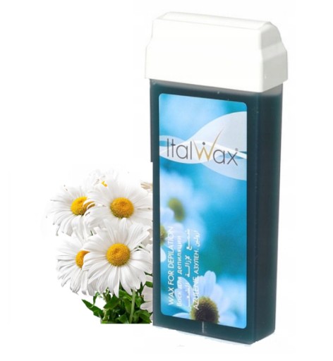 Depilačný voskový valček Italwax Azulen 100ml