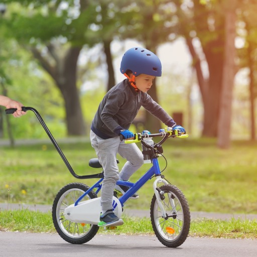 RÚČKA, NÁVOD NA UČENIE BICYKLA, PRÍTLAČKA, NÁDRŽ BICYKLA