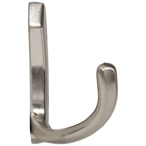Nízky nábytkový vešiak na oblečenie W004 Inox - 2 ks
