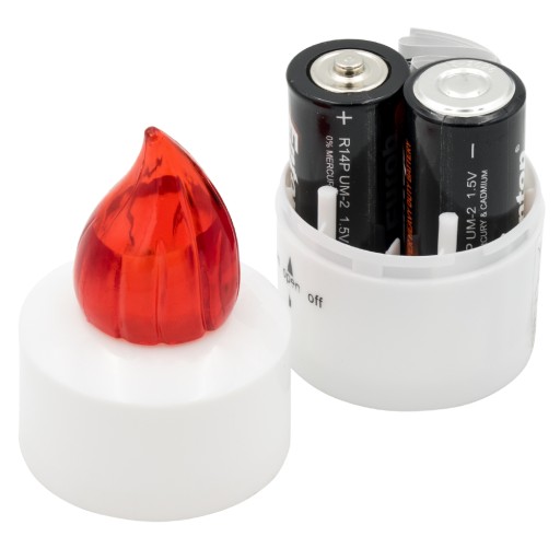 Elektrická vložka Cortina Red 2xR14 s batériami