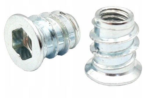 Zásuvka na skrutkovanie M6x13 mm, nábytková vložka