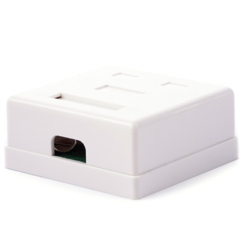 Zásuvka STP cat.5e na povrch 2xRJ45 ALANTEC