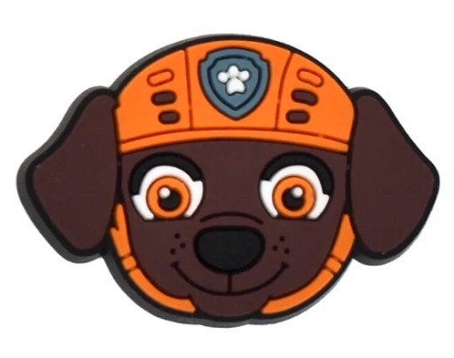 4x Špendlíky / Špendlíky pre Crocs a podobné topánky - Paw Patrol