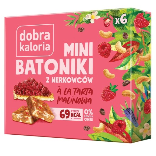 Mini tyčinky *Malinový koláč* 102 g - dobrá kalória