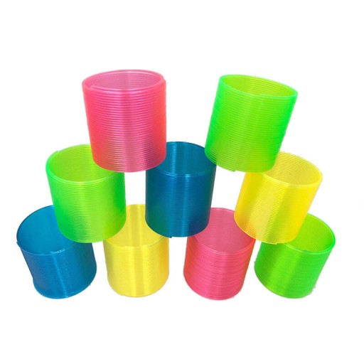 Fluo pružina v plastovom boxe RAINBOW SPRING