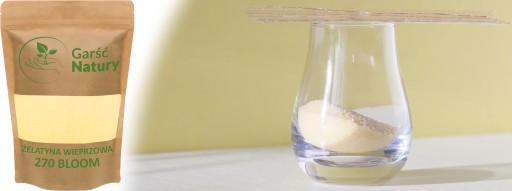 BRAVČOVÁ ŽELATÍNA 270 BLOOM 100 g Potravinová želatína NA KĹBY 0,1 kg