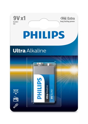 Batéria Philips 9V 6LR61