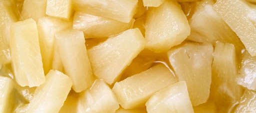 Kúsky ananásu v light sirupe MK 565g plechovka
