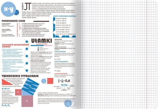 A5 60k tematický zápisník s matematickým cheat sheet