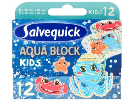 SALVEQUICK Aqua Block Kids Sada 12 kusov
