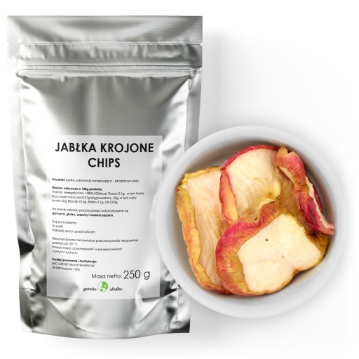 SUŠENÉ JABLKÁ, plátky jabĺk 250g