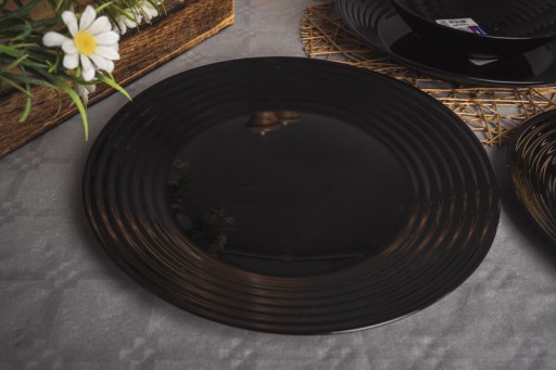 Tanier 25 cm čierny HARENA LUMINARC