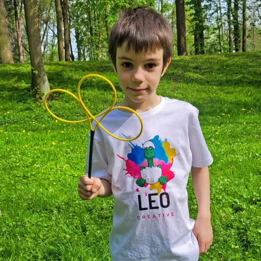 XXL TREFL prsteň na mydlové bubliny LEO CREATIVE