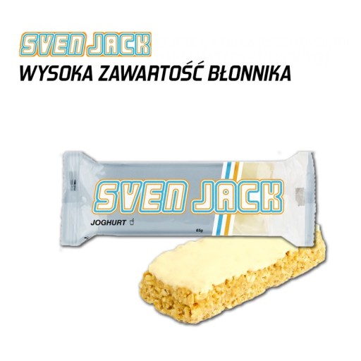 SvenJack Oat Energy Bar 65 Bezlaktózový Vege Gainer s nízkym obsahom tuku