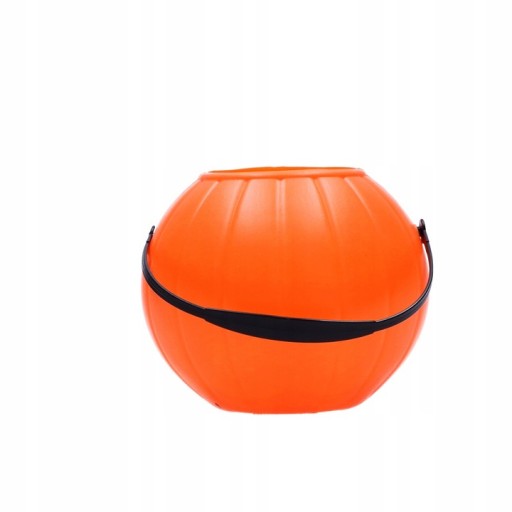 Halloween tekvicové vedierko 11 cm - 1 ks.