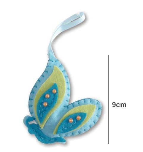 KREATÍVNA SÚPRAVA NA ŠITIE BOTTERFLY PRÍRUČKA NA KĽÚČKY