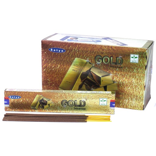 Indické GOLD GOLD vonné tyčinky 15g SATYA