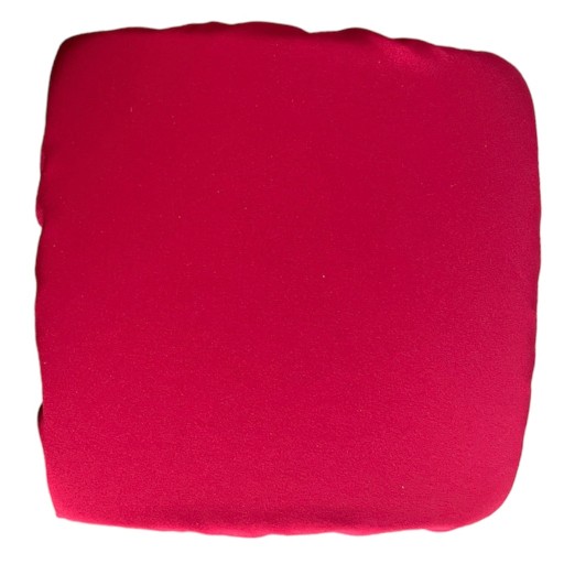 Štvorcový vankúšik na taburetku 30x30 ČERVENÝ