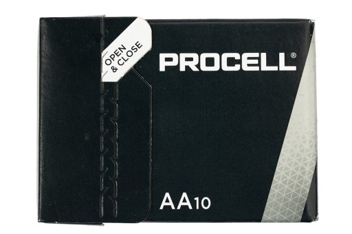 10x ALKALICKÉ BATÉRIE DURACELL PROCELL AA LR6