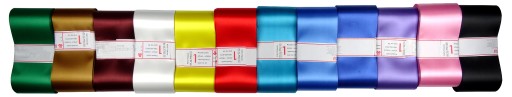 SATINOVÁ stuha 3cm ZELENÁ na mašle 1m 11300