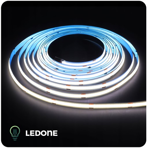 COB LED PÁS 12V 12w/m ip44 NEON STUDENÝ 1m LINKA