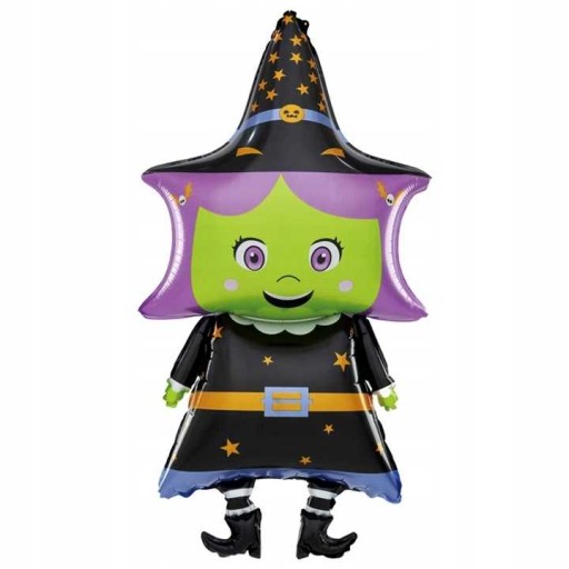 Halloweenske balóny WITCH - 99cm