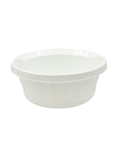 MISKA okrúhla PLASTOVÁ 2L 22CM 1314 BIELA NAKRAP