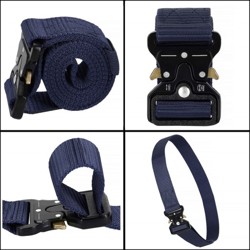 TAKTICKÝ vojenský opasok SURVIVAL QR BUCKLE vojenský opasok NA NOHAVICE