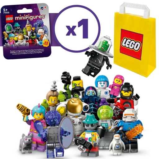 LEGO 71046 MINIFIGURS séria 26 Outer Space - 1 kus + darčeková taška