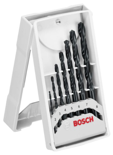Sada vrtákov do kovu Bosch HSS-R X-LINE 2-8mm bal. 7 ks