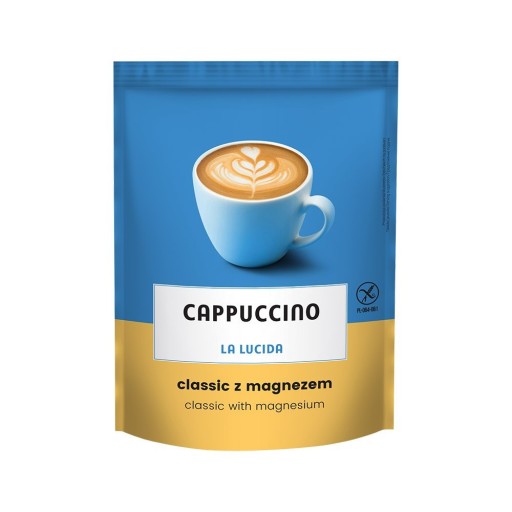 Bezlepkové Cappucino s magnéziom 100g CELIKO