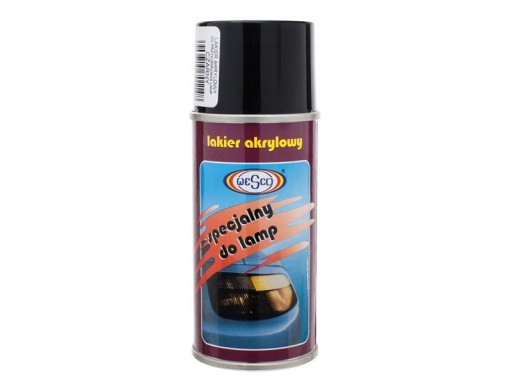 WESCO ČIERNA LAMPA Stmavovací lak 150ML
