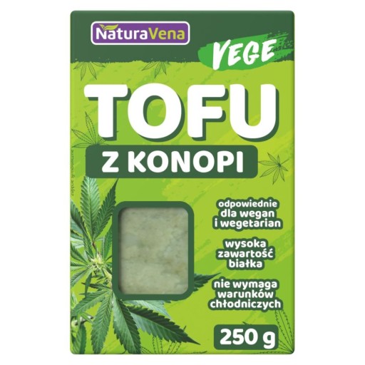 Zdroj bielkovín z konopného tofu 250g NaturAvena