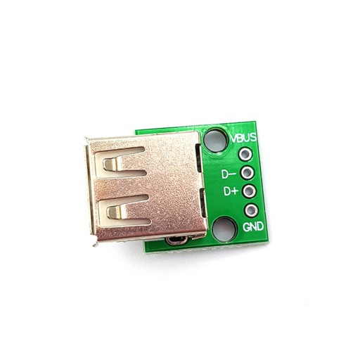 Adaptérový modul USB A(F)/4PIN 2,54mm zásuvka