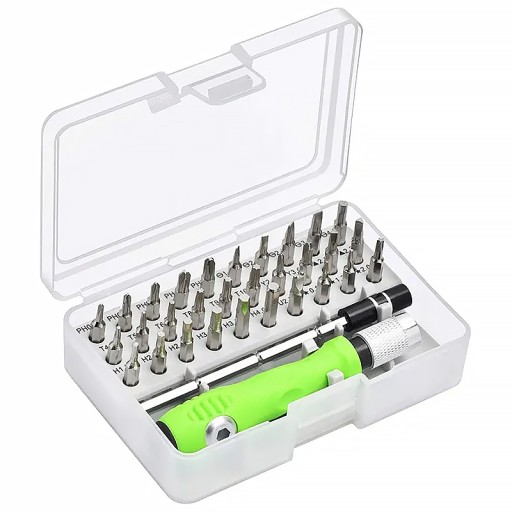 SADA PRESNÝCH SKRUTKOVAČOV S MAGNETOM TORX 32 V 1 BITOCH