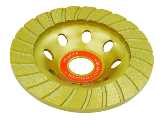POHÁROVÝ DISK NA BRÚSENIE BETÓNU TURBO 125 MM
