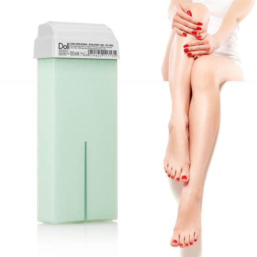 BÁBIKA Xanitalia Depilačný vosk na odstraňovanie chĺpkov v rolke TEA TREE 100 ml