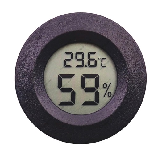 Okrúhly montážny teplomer + vlhkomer -50+70°C OK