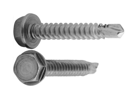 Skrutky do plechu Skrutky Skrutky do ocele Samorezné 6,3x32mm 50 kusov