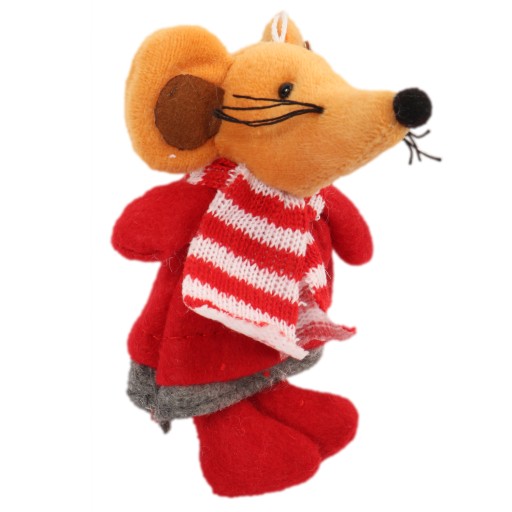 MYŠIA PLYŠOVÝ maskot prívesok myši