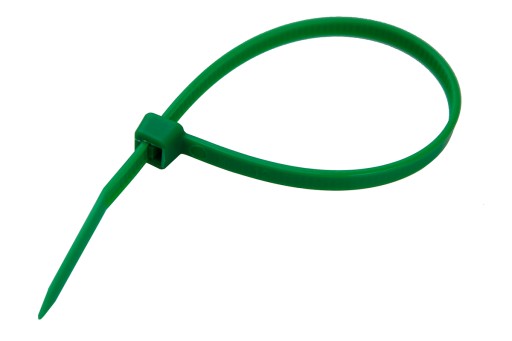 CABLE TAPE páska na viazanie káblov 3,6x100mm 200ks ZELENÁ