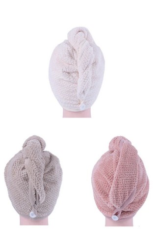 Uterák na vlasy | turban z mikrovlákna | RUŽOVÁ
