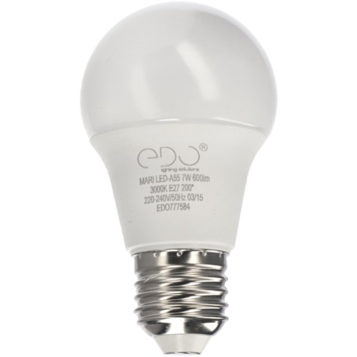 MARI LED E27 7W 3000K 600lm teplá EDO žiarovka