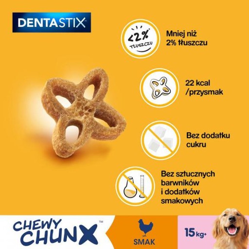 PEDIGREE DENTASTIX CHEWY CHUNX MAXI 68g