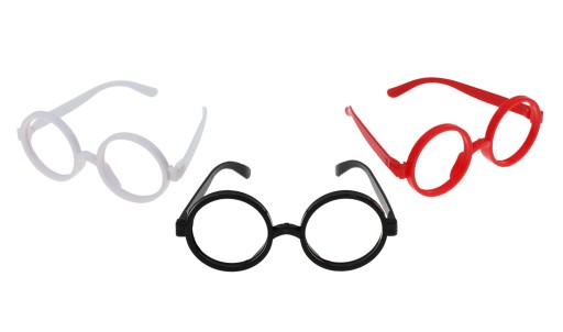 Okrúhle číre okuliare Harry Potter Lenonki COLOR