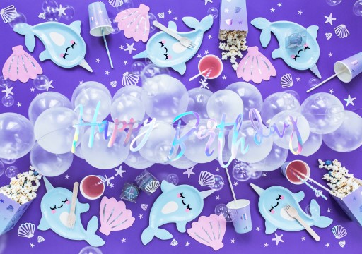 Hrnčeky NARWAL MERMAID NARODENINY-6KS-7410