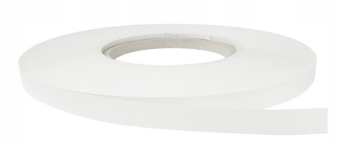 Biela papierová dyha s lepidlom 21mm 2m